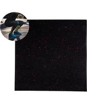 Stiprus grindų kilimėlis inSPORTline Proteko II 50 x 50 x 3 cm - Black-Red