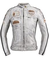 Moteriškas odinis moto švarkas W-TEC Sheawen Lady White New - White