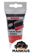 SONAX Metalinių ir chromuotų elementų poliravimo pasta