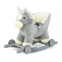 Milly Mally minkštas supamas arkliukas Polly, grey