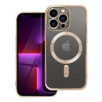 ELECTRO MAG COVER case compatible with MagSafe for IPHONE 13 Pro, gold