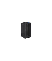 Lanberg | Rack cabinet 19" free-standing 22U/800x800 (flat pack) with mesh door, LCD | FF01-8822-23BL | Black