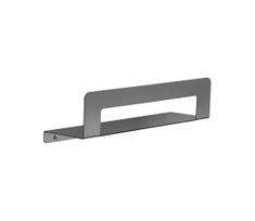 Gedy - Lentyna su rankšluosčių kabykla CLEO 30 cm metalinė pilka