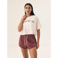 Moteriška pižama Henderson Ladies 42770 Nimes trumpomis rankovėmis S-2XL