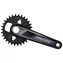 Dviračio alkūninis mazgas SHIMANO FC-M6130-1 Deore 12S 32T 175mm