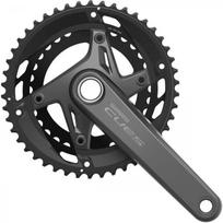 Dviračio alkūninis mazgas SHIMANO FC-U6010-10-2 L-glide 2x11S 46x32T 175mm