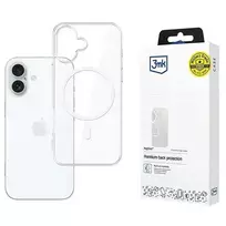 3MK MagCase iPhone 16 Plus 6.7" clear case, compatible with MagSafe