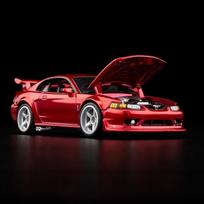 Hot Wheels RLC Exclusive Modeliukas 2000 Ford Mustang SVT Cobra R Red
