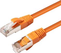 MicroConnect Microconnect MC-SFTP6A30O kabel sieciowy Pomarańczowy 30 m Cat6a S/FTP (S-STP) | MC-SFTP6A30O | 5704174955542