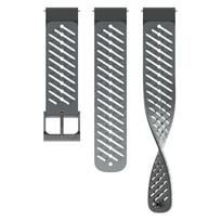 SUUNTO 22 ATH5 SILICONE STRAP GRAPHITE GRAY S+M Sportinis laikrodžio dirželis