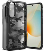 Juodas (Camo) dėklas Samsung Galaxy A57 5G telefonui "Ringke Fusion X"