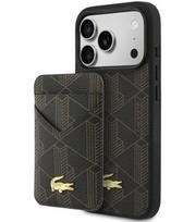 Rudas dėklas Apple iPhone 17 Pro Max telefonui "Lacoste PVC Blend MagSafe Case + Wallet"