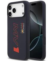 Mėlynas dėklas Apple iPhone 17 Pro Max telefonui "Red Bull Silicone MV1 MagSafe Case"