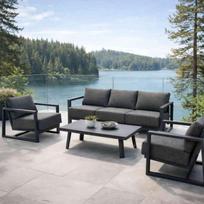 Lauko baldų komplektas EVORA GREY