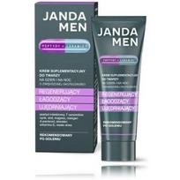 Janda Men Supplemental Peptides + Ceramides Face Cream veido kremas vyrams su peptidais ir keramidais - 50 ml.