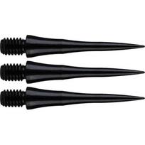 Konversijos strėlių antgaliai Bull's Aviation 30 mm - 3 vnt. - Black