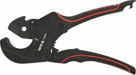 PVC vamzdžių pjoviklis 63 mm su reketiniu mechanizmu grūdinto plieno ašmenys ergonomiškos rankenos YT-22273 YATO