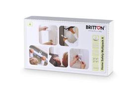 Spintelių, stalčių, spynų apsaugos Britton A, white