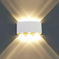 Vidaus LED sieninis šviestuvas 6W aukštyn/žemyn, 1 vnt.