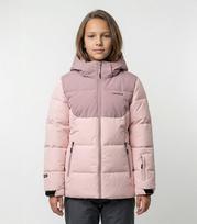 Icepeak mergaitiška striukė Loris JR 300 g 50034-8*610, rožinis/pilkai rožinė