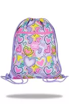 Sportinis krepšys CoolPack Hearts, rožinė, 34 cm x 42 cm