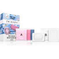 Mad Beauty Friends rinkinys putojančioms vonios bomboms gaminti kvepalai Coconut & Pomegranate & Raspberry