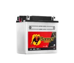 Banner 8Ah Bike Bull +- 12V 90A akumuliatorius 135x75x133mm