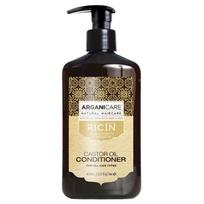 Plaukų kondicionierius Arganicare Castor Oil 400 ml nuo plaukų slinkimo, plaukų augimui, maitinamoji priežiūra