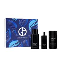 Rinkinys Giorgio Armani Code Pour Homme vyrams: tualetinis vanduo EDT, 75 ml + EDT, 15 ml + pieštukinis dezodorantas, 75 ml