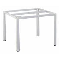 Metalinis lauko stalo rėmas Kettler Cubic 95 x 95 cm sidabrinis aliuminis