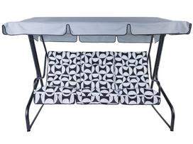 Sodo sūpynių stogelis Patio Monte Carlo 220x128 cm pilkas poliesteris