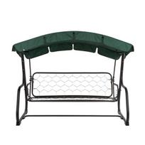 Sodo sūpynių stogelis Patio Ravenna D031-02CW 224x124 cm, poliesteris, žalia