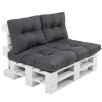Nugaros atlošo pagalvė PATIO Termi H024-07PB 60x42 cm pilka poliesteris