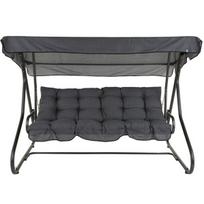 Supynės pagalvėlių komplektas PATIO Parma/Milano H024-07PB pilkas poliesteris, stora puta, 170 cm