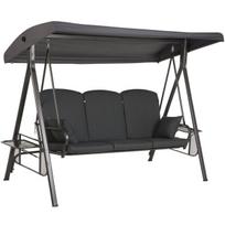 Sūpynių pagalvių komplektas PATIO Salerno D002-06PB 170 cm pilkas praktiškas