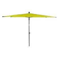 Lauko skėtis Patio balkoninis saulės skėtis 2,1 x 1,4 m žalias metalinis UV apsauga