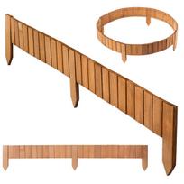 KADAX medinė ritininė tvora, L110, aukštis 10 cm, ąžuolas