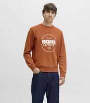 Jack & Jones Rebel vyriškas džemperis 12286664*02, ruda/bomb