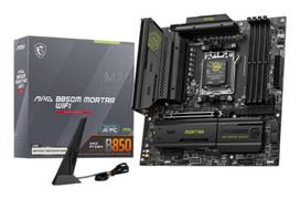 MSI Motherboard||AMD B850|SAM5|Micro-ATX|DDR5 Memory|4 Memory Slots|1xPCI-Express 4.0 x4|1xPCI-Express 4.0 x8|1xPCI-Express 4.0 x16|1xPCI-Express 5.0 x16|3xM.2|1xHDMI|3xUSB 2.0|4xUSB 3.2|2xUSB-C|1xOpt