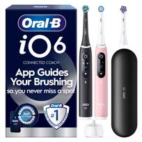 Oral-B Electric toothbrush, black and pink + travel case (067508)
