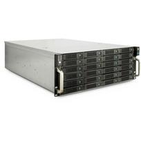 INTER-TECH 4U-4736 HDD enclosure, Black, Grey, 2.5/3.5