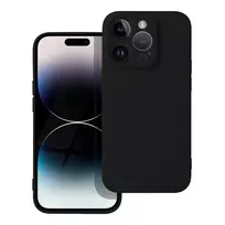 OEM Silicone Mag Cover phone case with MagSafe support for iPhone 14 Pro, black