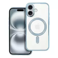 OEM Electro Mag phone case with MagSafe support for iPhone 16 blue