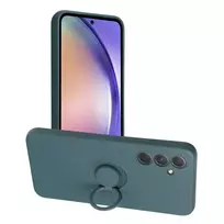 OEM Silicone phone case with stand for Samsung Galaxy A54 5G (A546) green