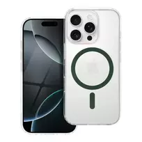 OEM Drop Glue Colorful Ring phone case with stand and MagSafe support for iPhone 12 | iPhone 12 Pro green