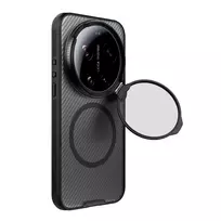 Nillkin CamShield Prop Magnetic (Transparent Lens) Case for Xiaomi 17 Ultra - Transparent Black