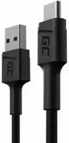 GREEN CELL GC PowerStream data transfer and charging cable | USB-A to USB-C | 0.3m