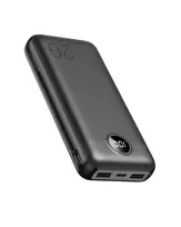 VEGER L20S (VP2039PD / W2039PD) Power Bank | 20,000 mAh | 18W | PD, QC | USB-A, USB-C, Micro USB, Lightning | black