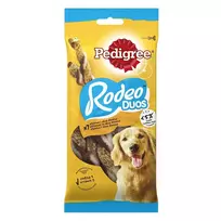 Pedigree C AND T Rodeo Duos Chewable Hair Ties, Chicken and Bacon Flavor, 123g