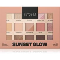 Gabriella Salvete Sunset Glow 15 Shades of Sunset akių šešėlių paletė 15 g
